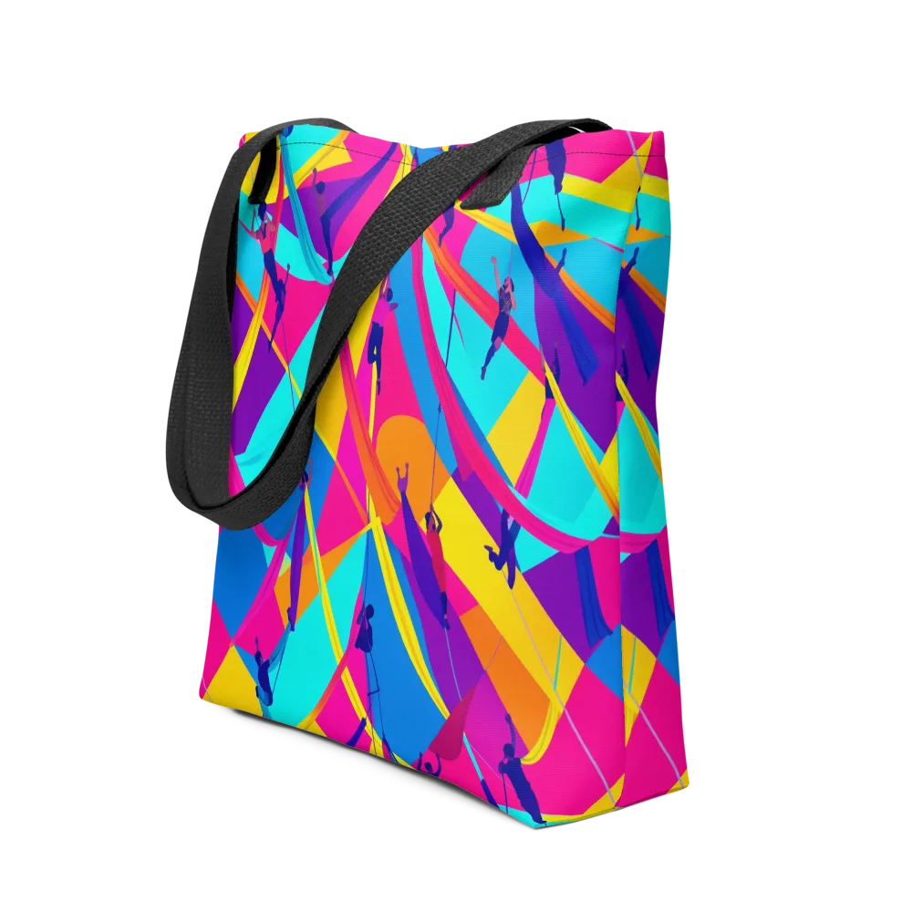 Chromatic Aerial on Tote Bag — Front