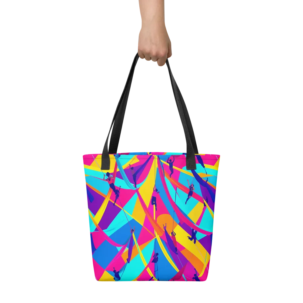 Chromatic Aerial on Tote Bag — Front