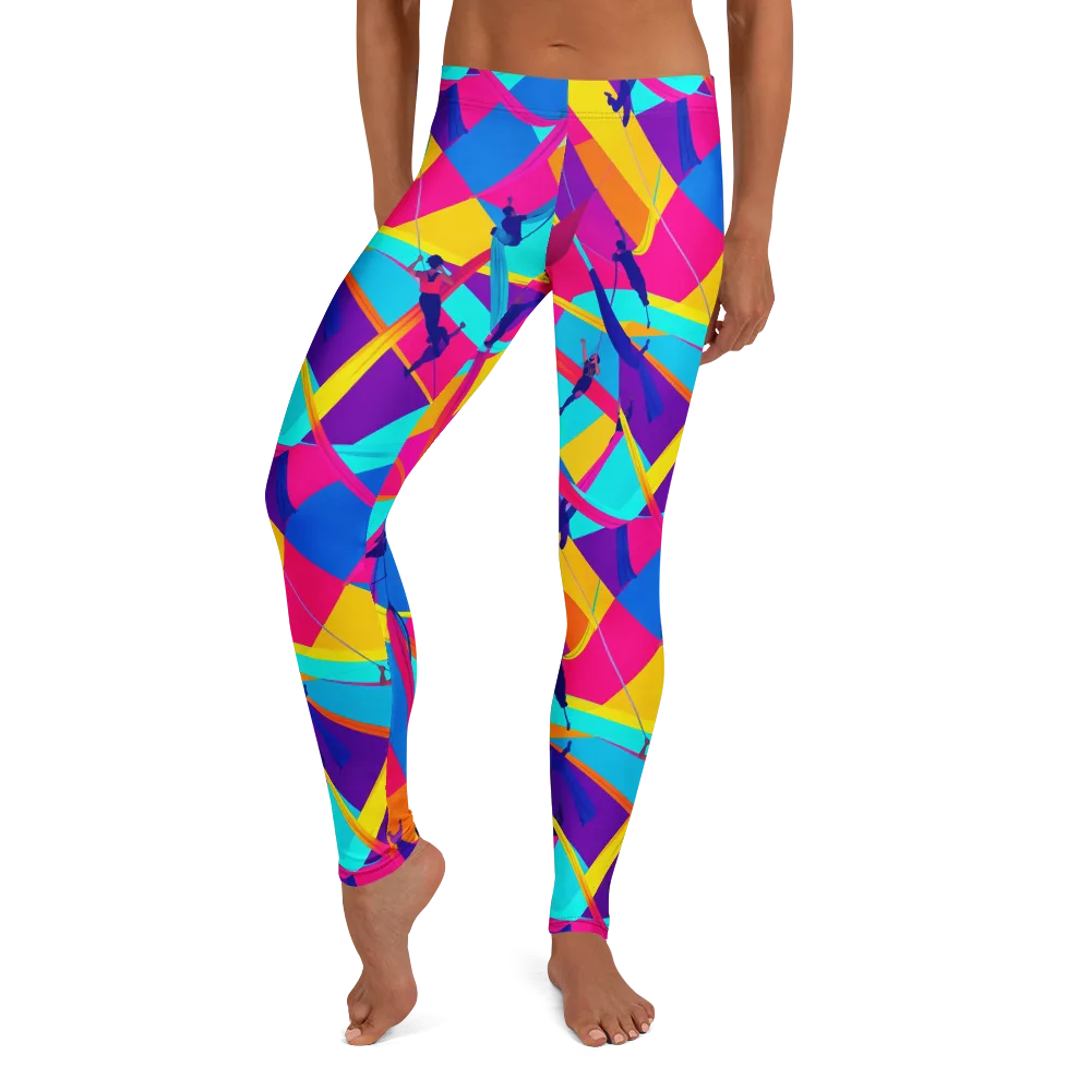 Chromatic Aerial on Leggings — Front