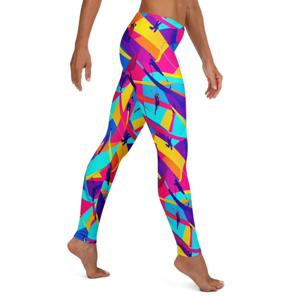 Chromatic Aerial on Leggings — Right