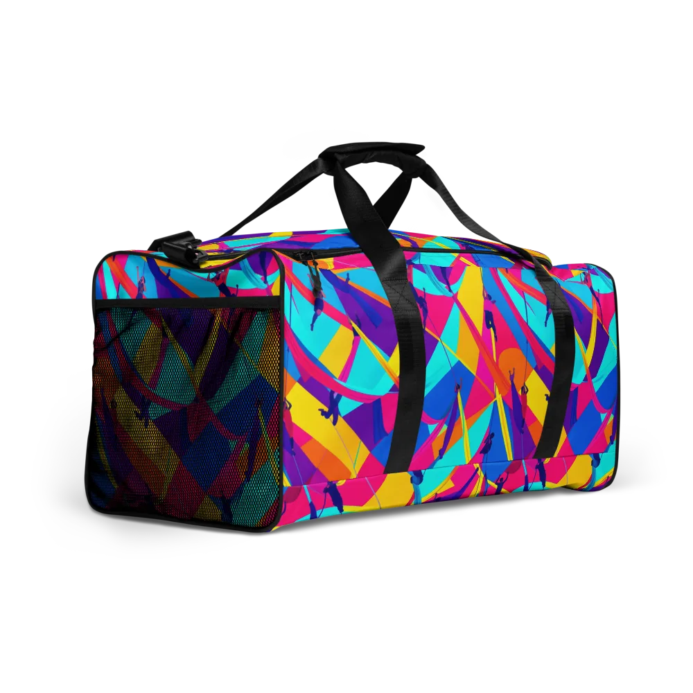 Chromatic Aerial on Duffle Bag — Right Front