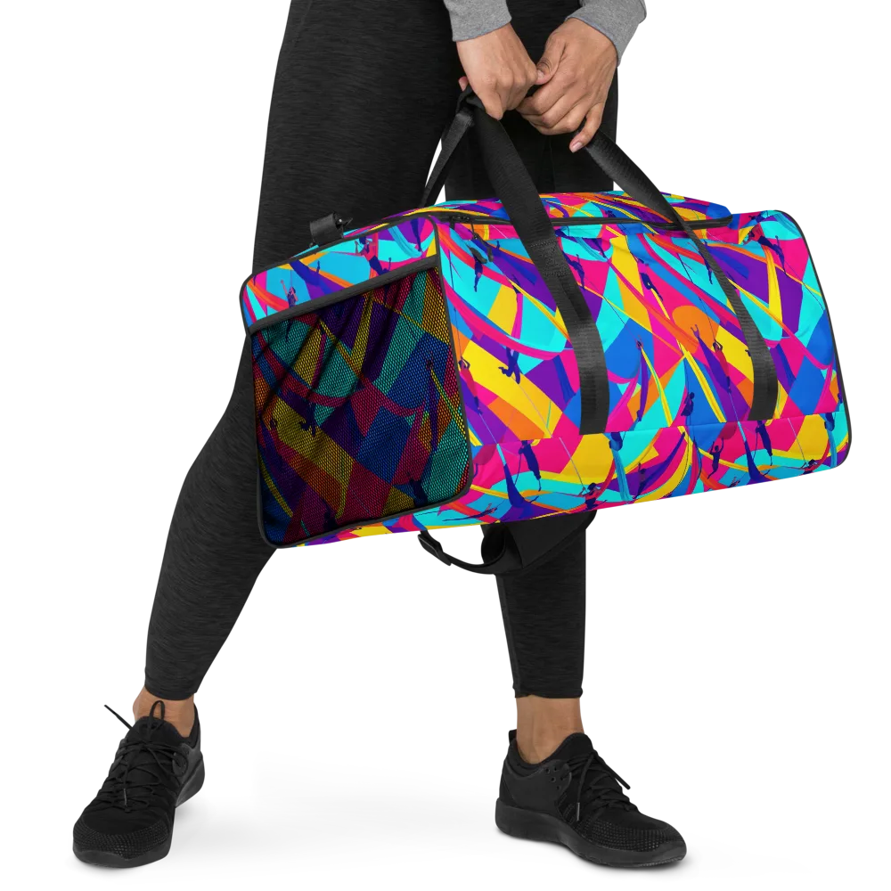 Chromatic Aerial on Duffle Bag — Right Front