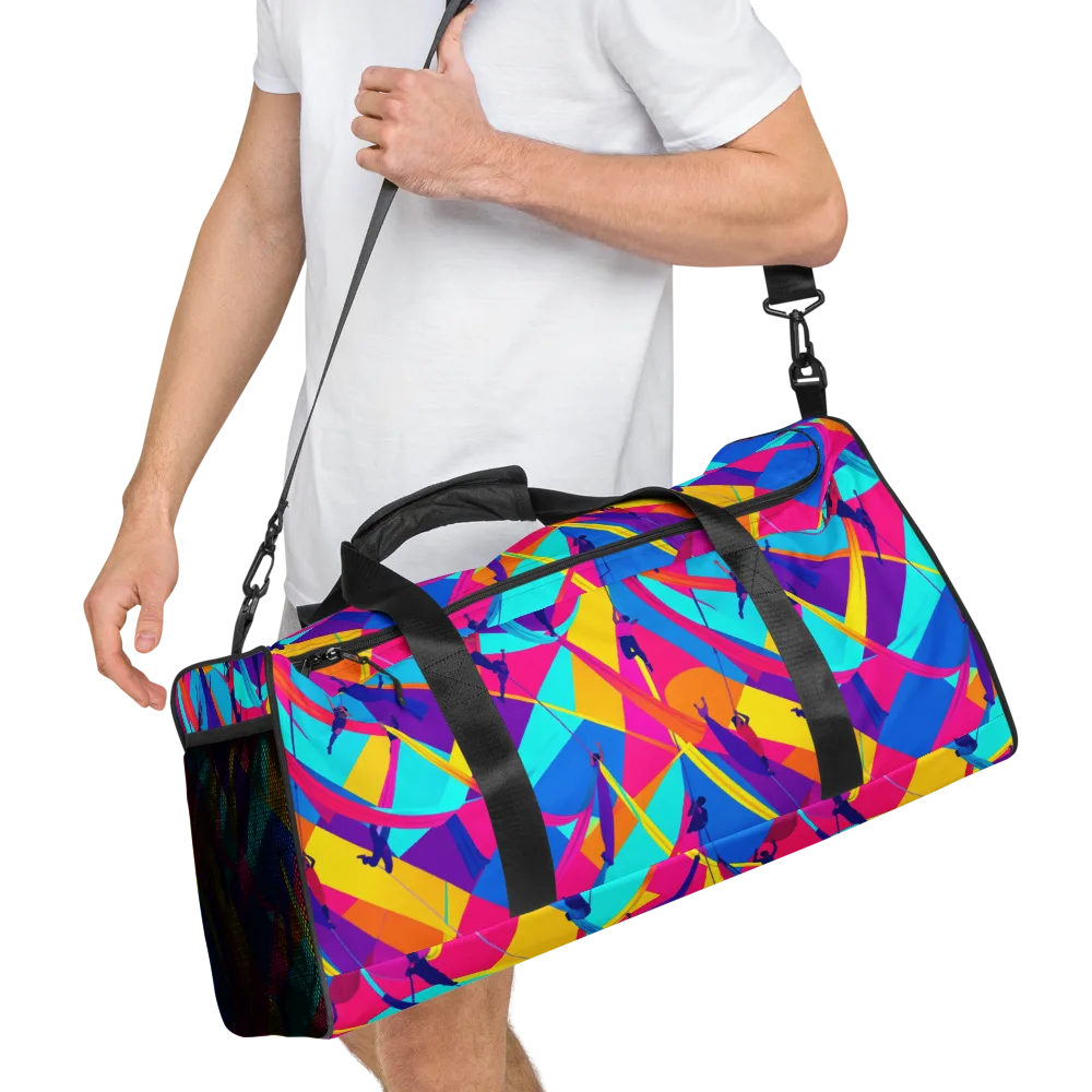 Chromatic Aerial on Duffle Bag — Right Front