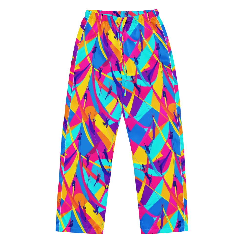 Chromatic Aerial on Women's Pajama Pants — Front