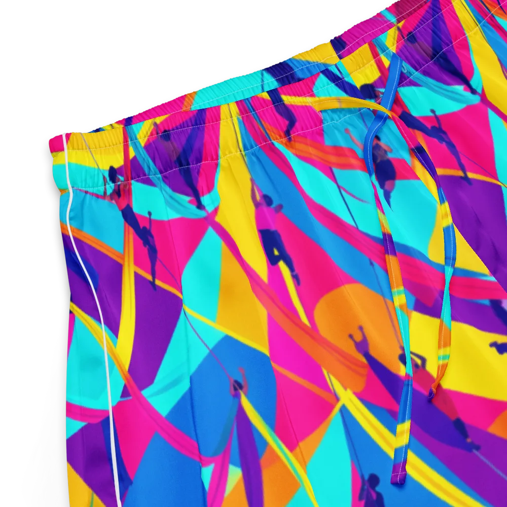 Chromatic Aerial on Women's Pajama Shorts — Product details