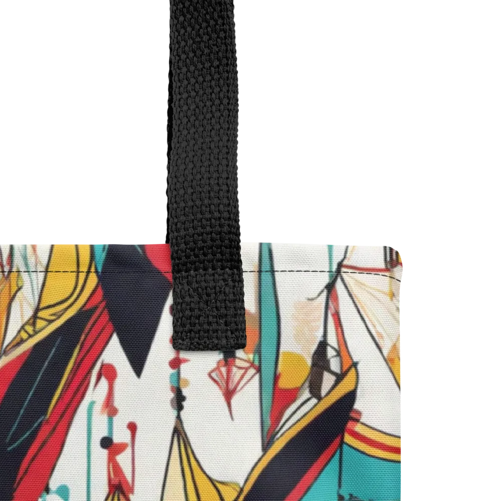 Prismatic Drapery on Tote Bag — Product details