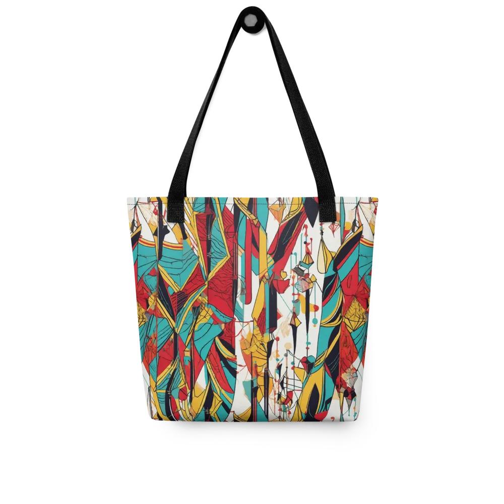 Prismatic Drapery on Tote Bag — Front