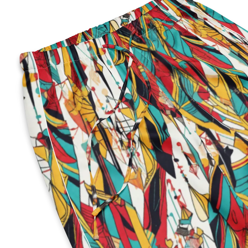 Prismatic Drapery on Women's Pajama Pants — Product details
