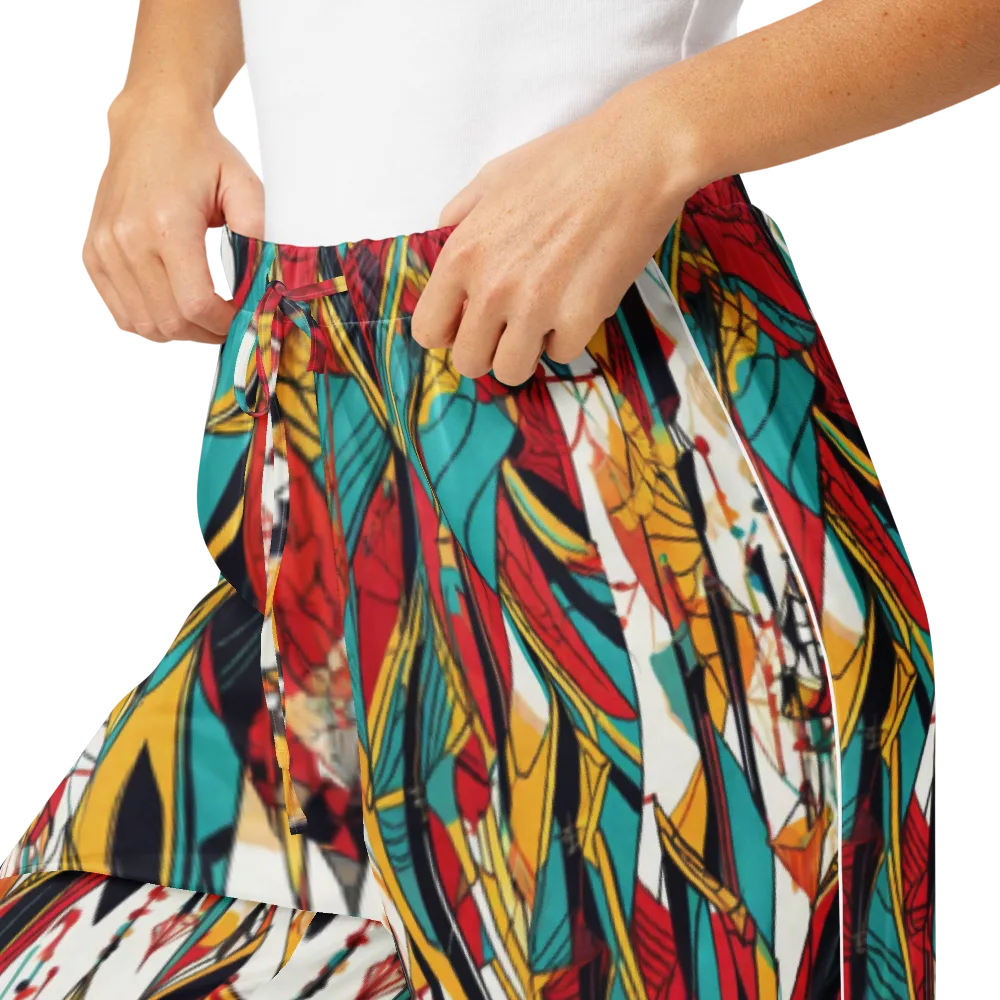 Prismatic Drapery on Women's Pajama Pants — Product details