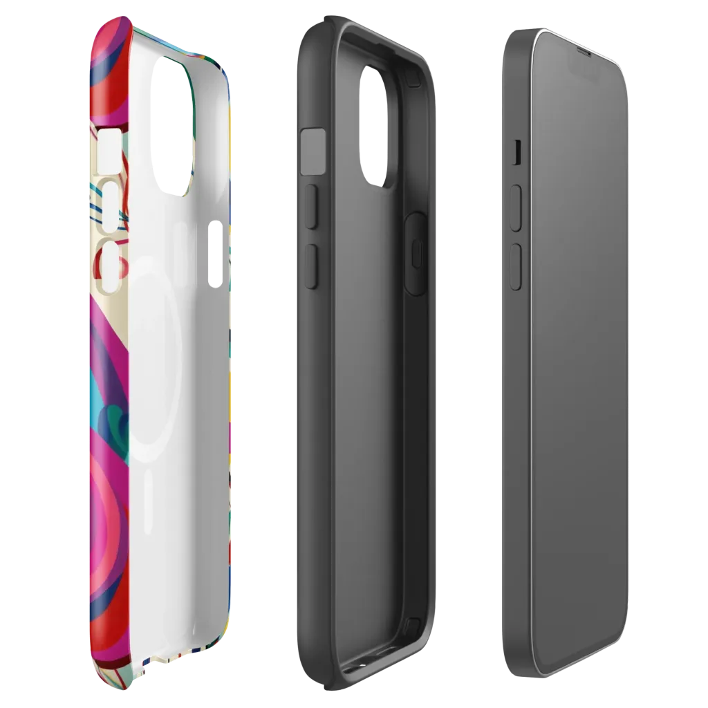 Acrobat’s Rainbow on MagSafe Tough Case for iPhone® — Front