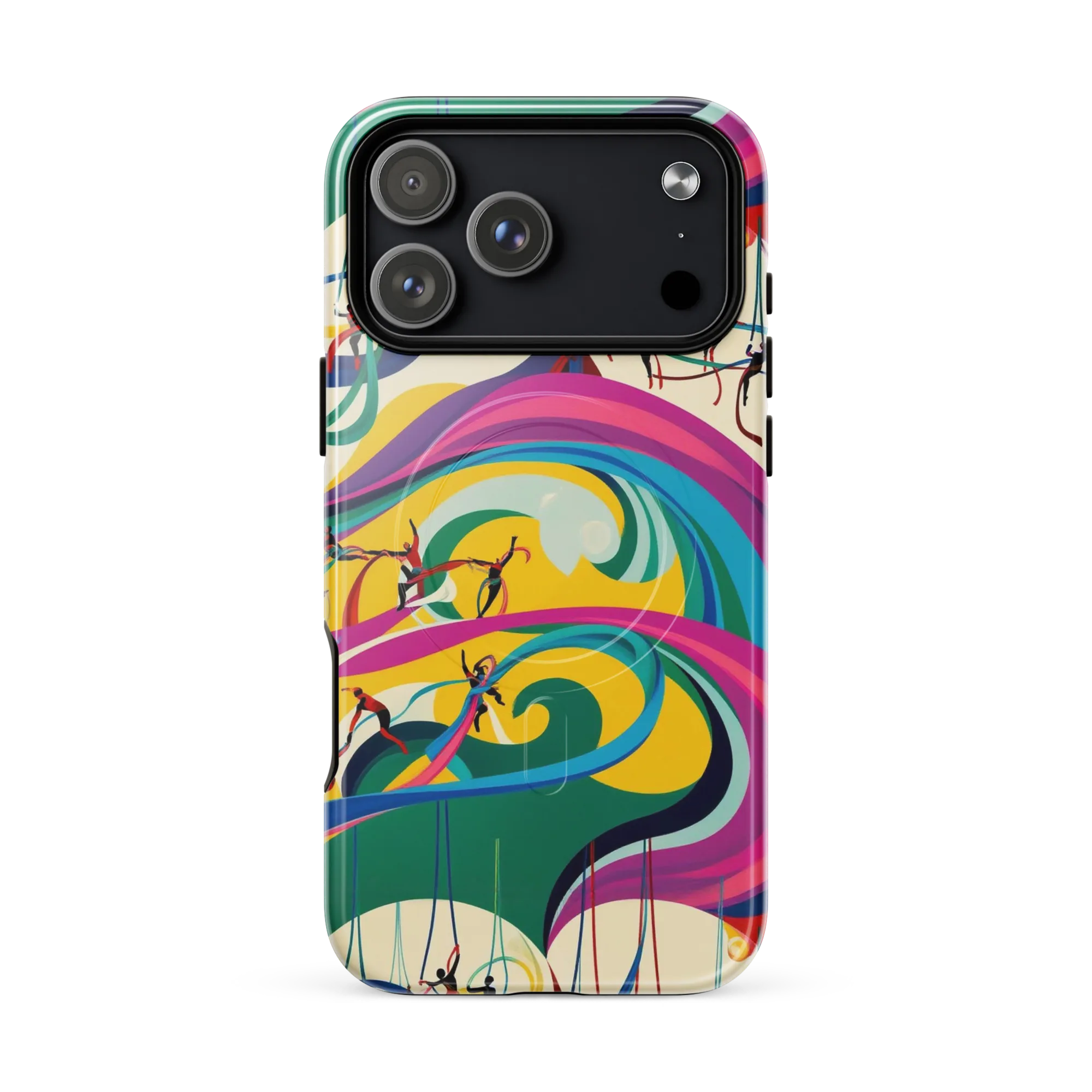 Acrobat’s Rainbow on MagSafe Tough Case for iPhone® — Front