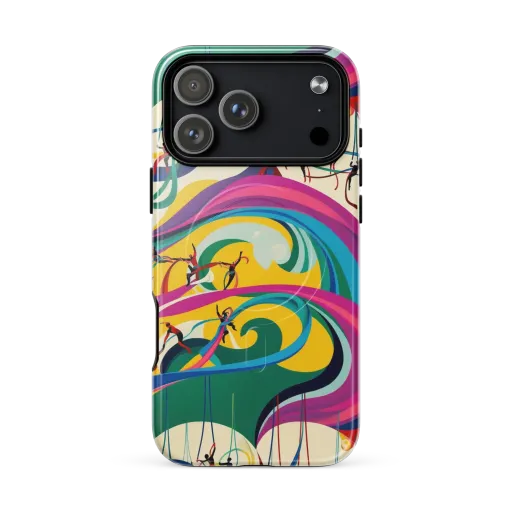 Acrobat’s Rainbow on a MagSafe Tough Case for iPhone®
