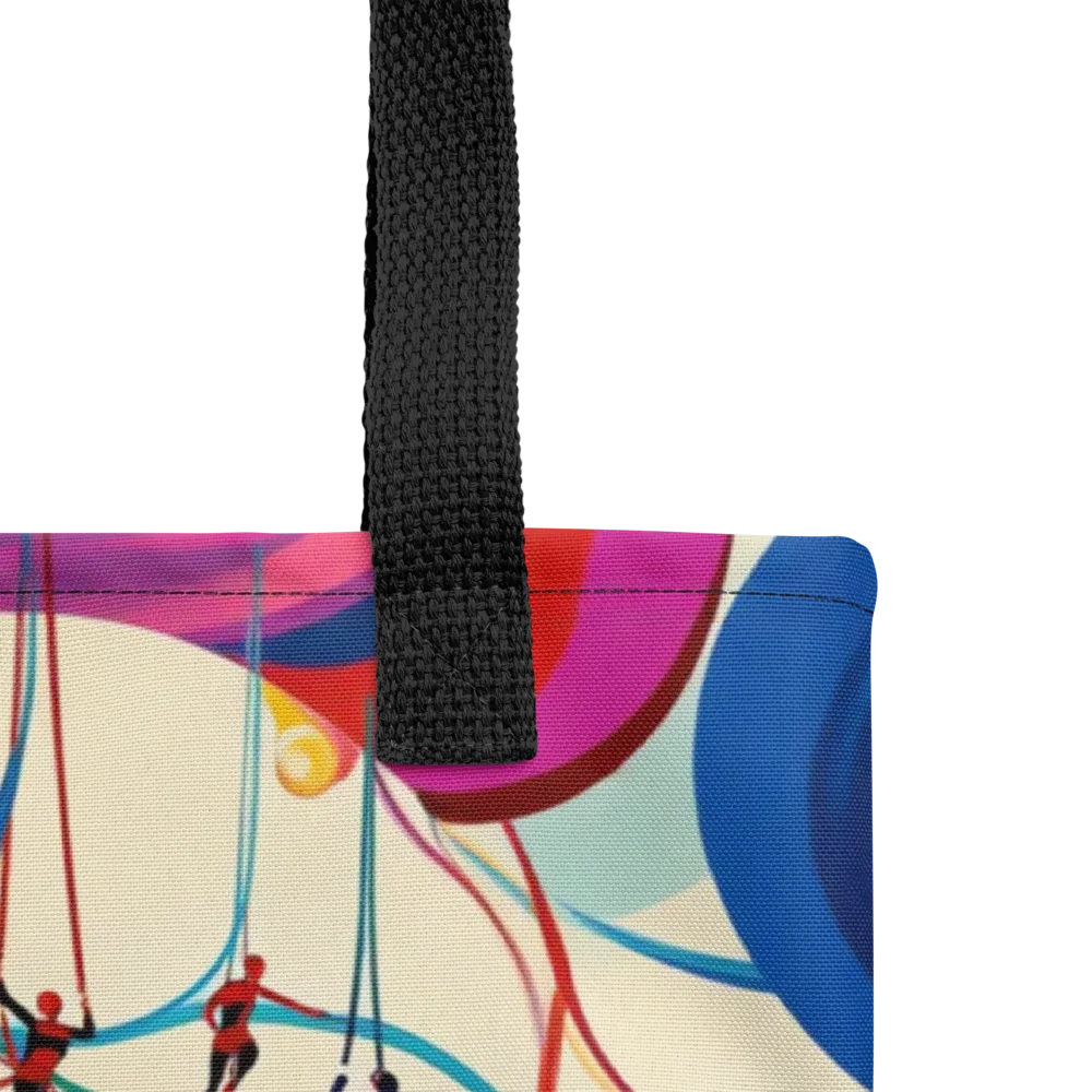 Acrobat’s Rainbow on Tote Bag — Product details