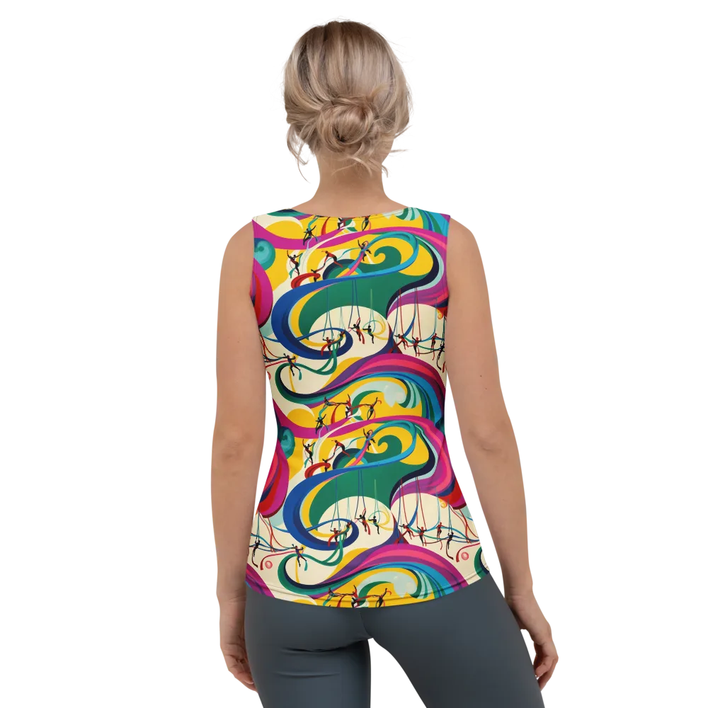 Acrobat’s Rainbow on Women's Tank Top — Back
