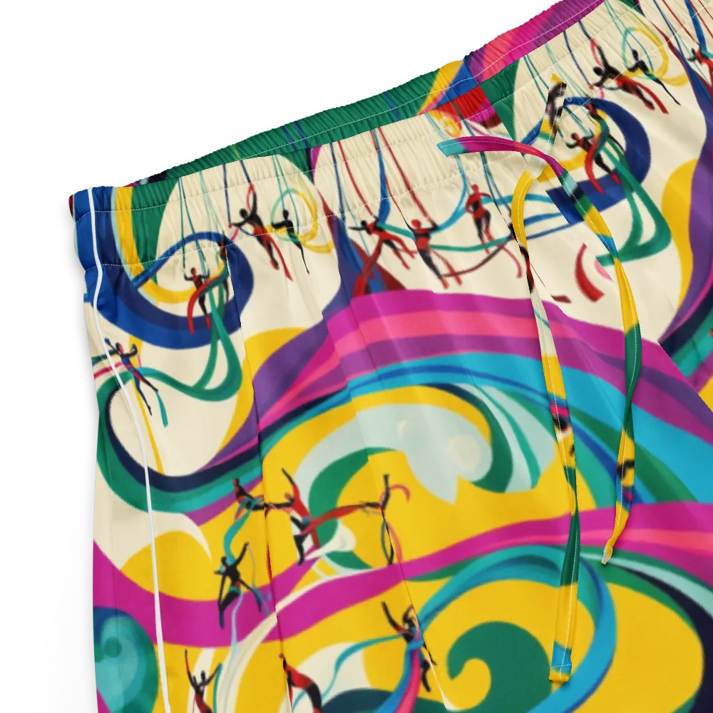 Acrobat’s Rainbow on Women's Pajama Shorts — Product details