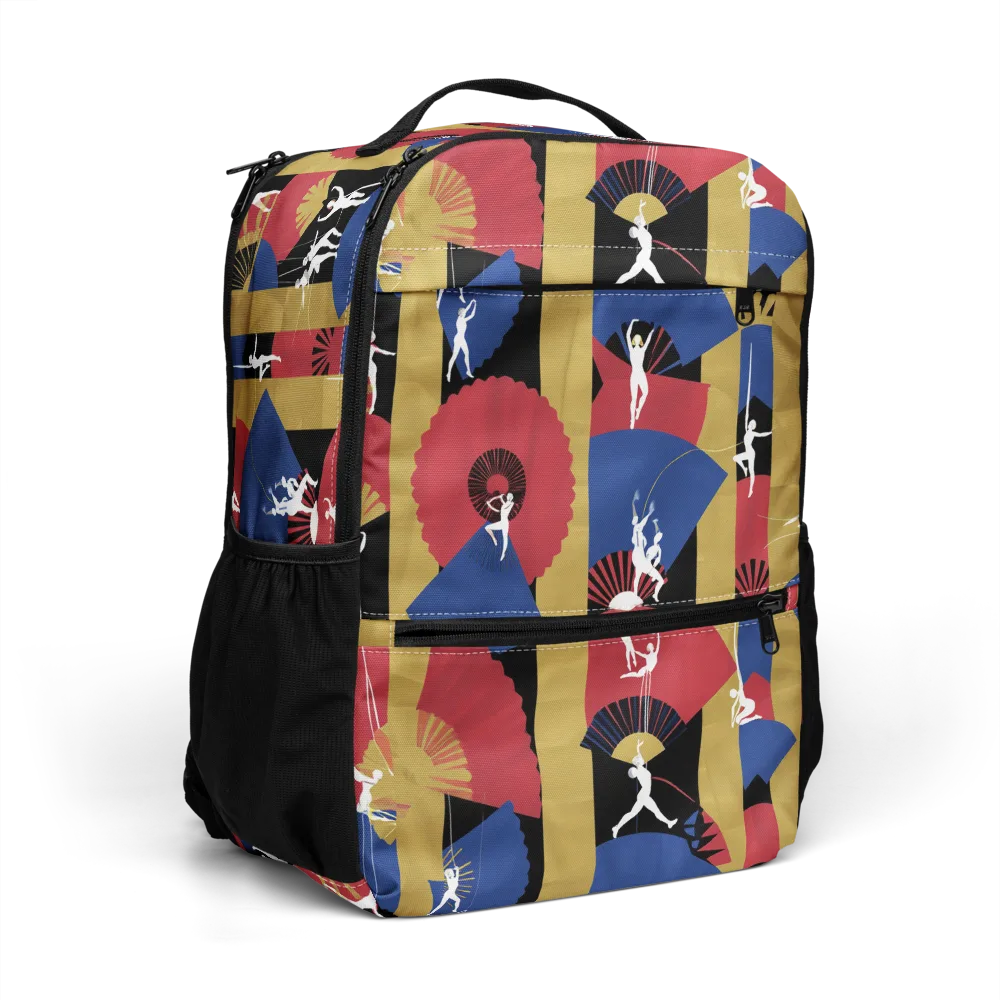 Acrobat’s Cabaret on Utility Backpack — Right Front