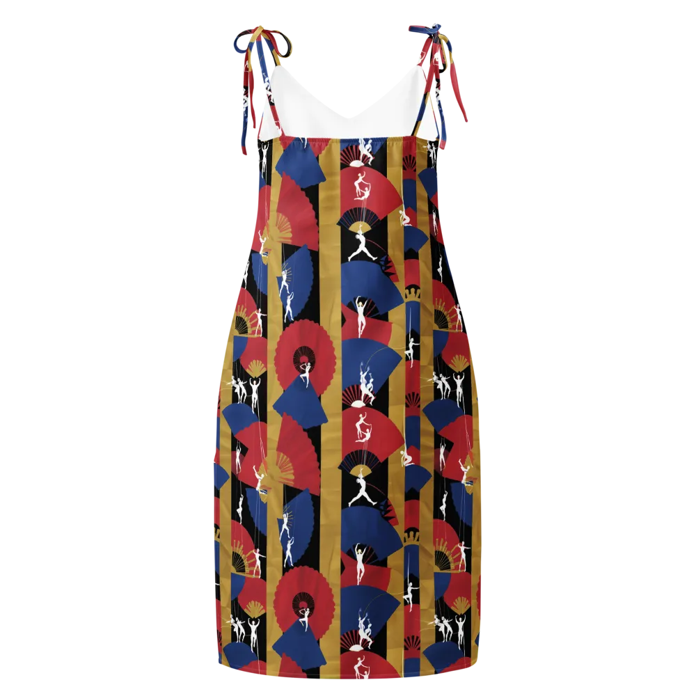 Acrobat’s Cabaret on Slip Dress — Back