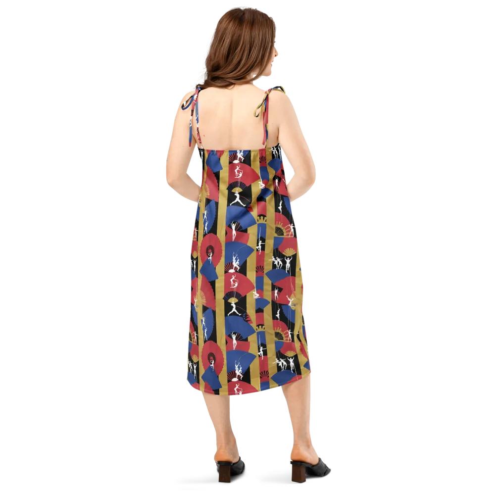 Acrobat’s Cabaret on Slip Dress — Back