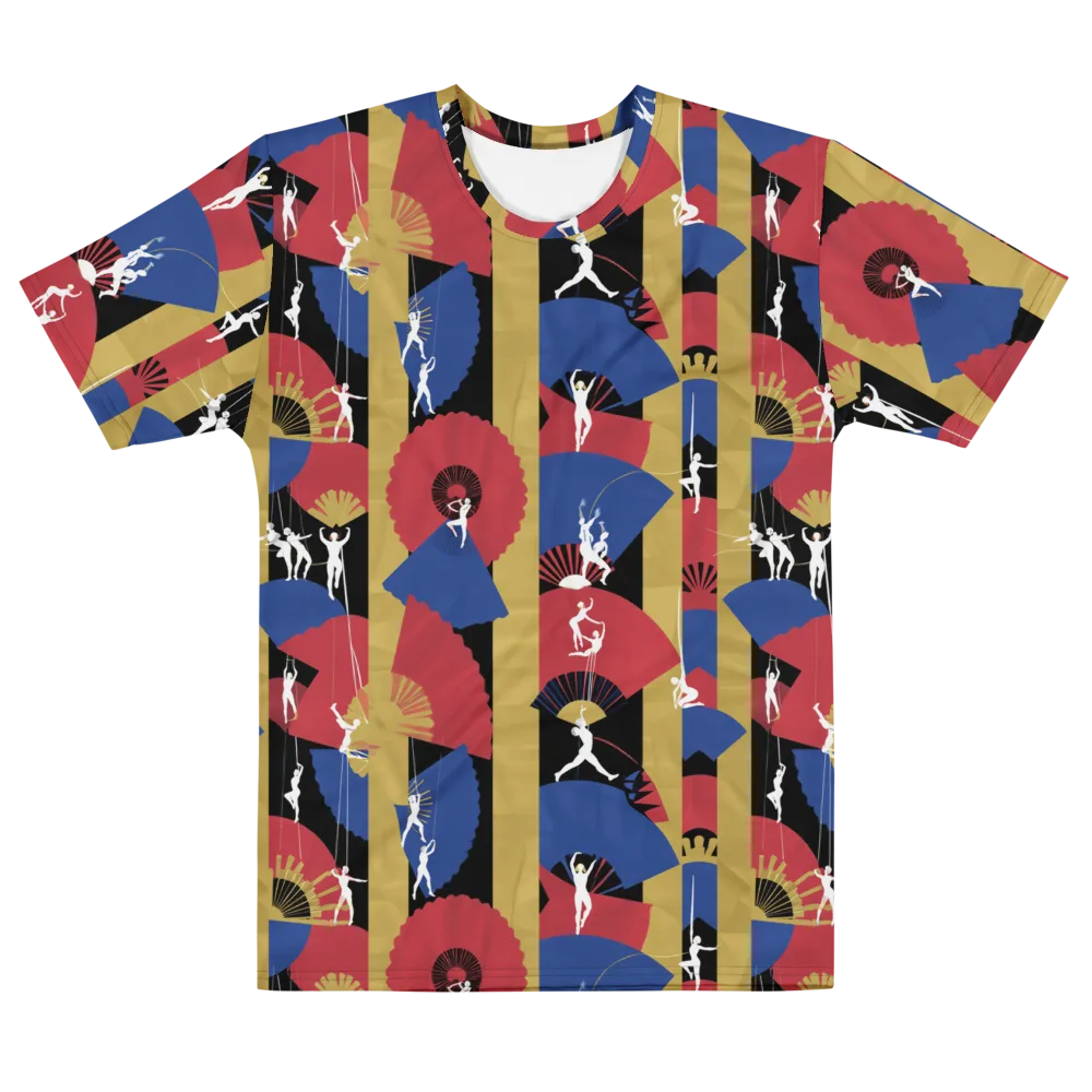 Acrobat’s Cabaret on Men's Cotton Crew Neck T-Shirt — Front