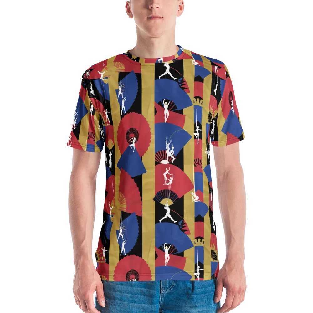 Acrobat’s Cabaret on Men's Crew Neck T-Shirt — Front