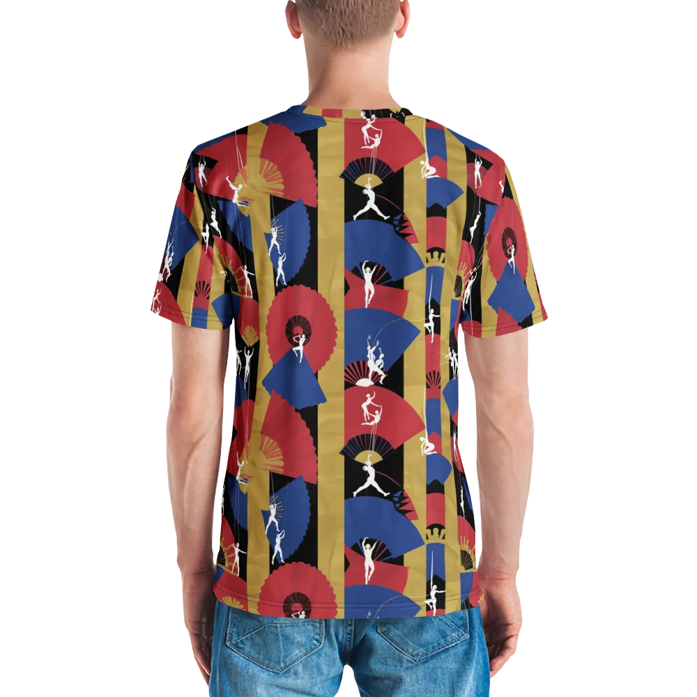 Acrobat’s Cabaret on Men's Crew Neck T-Shirt — Back