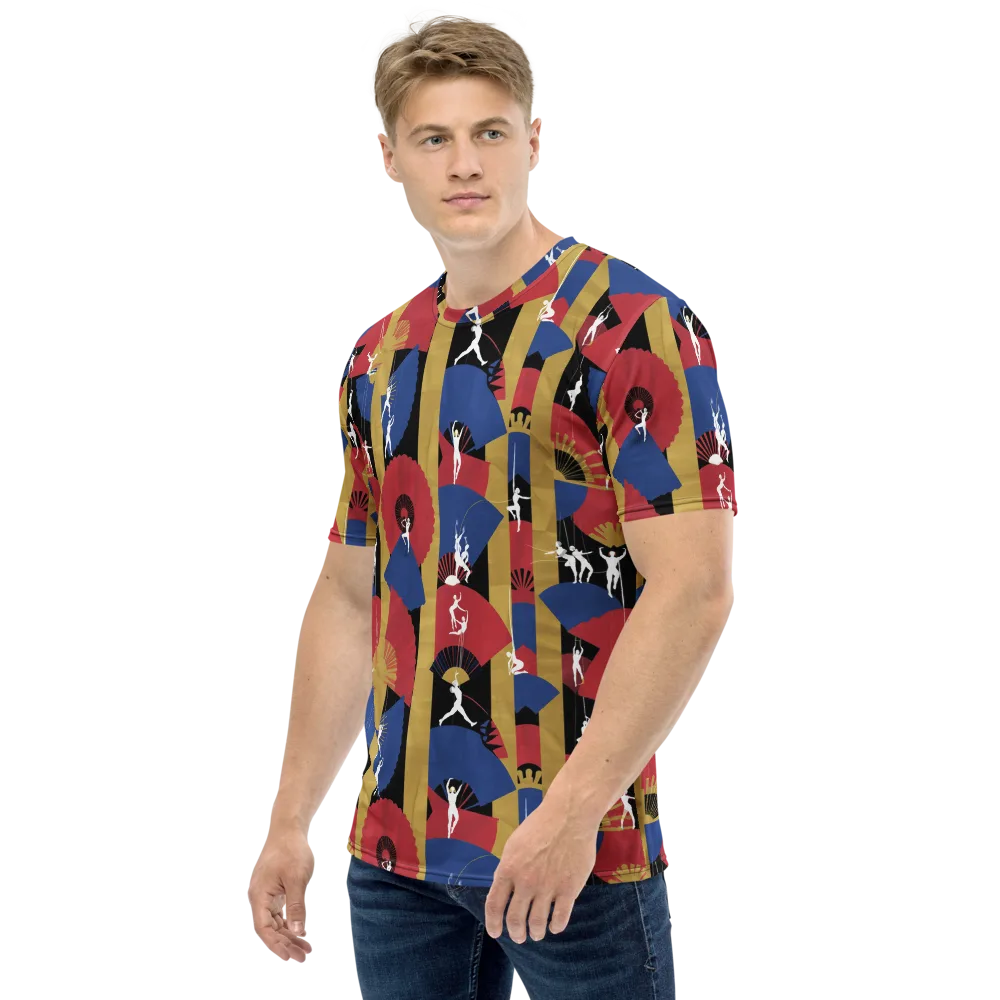 Acrobat’s Cabaret on Men's Crew Neck T-Shirt — Left