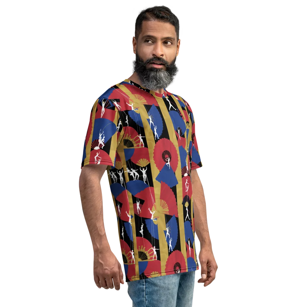 Acrobat’s Cabaret on Men's Crew Neck T-Shirt — Right