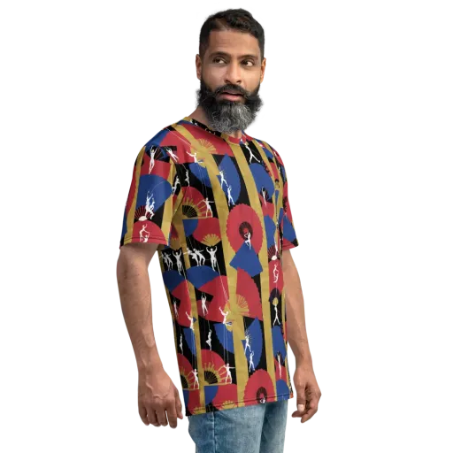 Acrobat’s Cabaret on a Men's Crew Neck T-Shirt