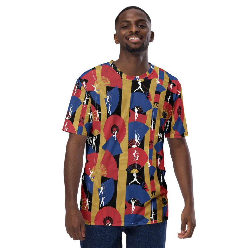Acrobat’s Cabaret on Men's Crew Neck T-Shirt — Front