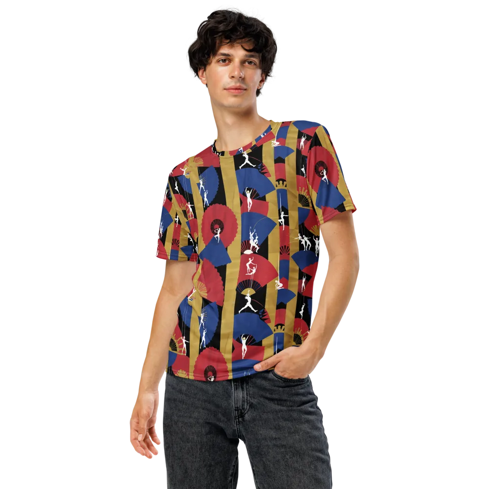 Acrobat’s Cabaret on Men's Crew Neck T-Shirt — Front