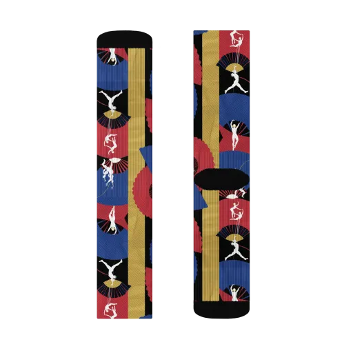 Acrobat’s Cabaret on a Socks