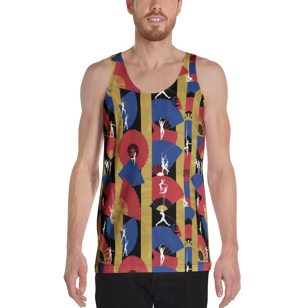 Acrobat’s Cabaret on Men's Tank Top — Front