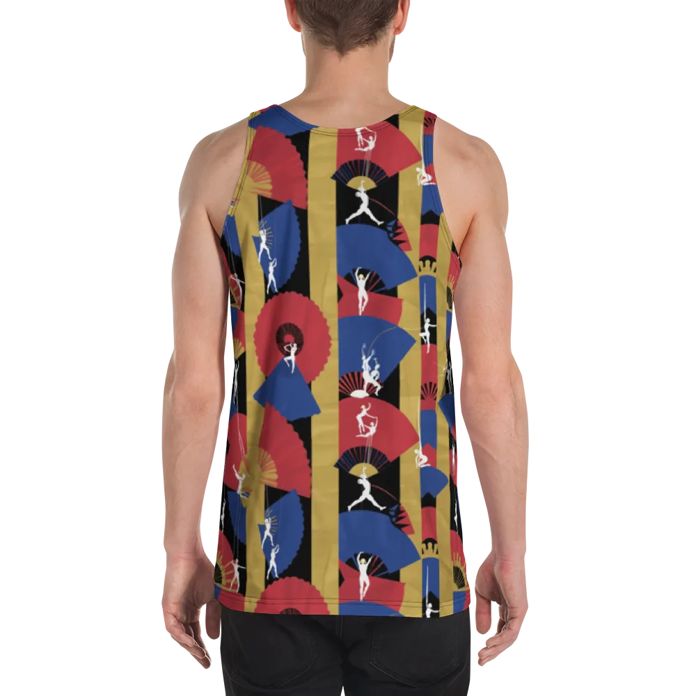 Acrobat’s Cabaret on Men's Tank Top — Back