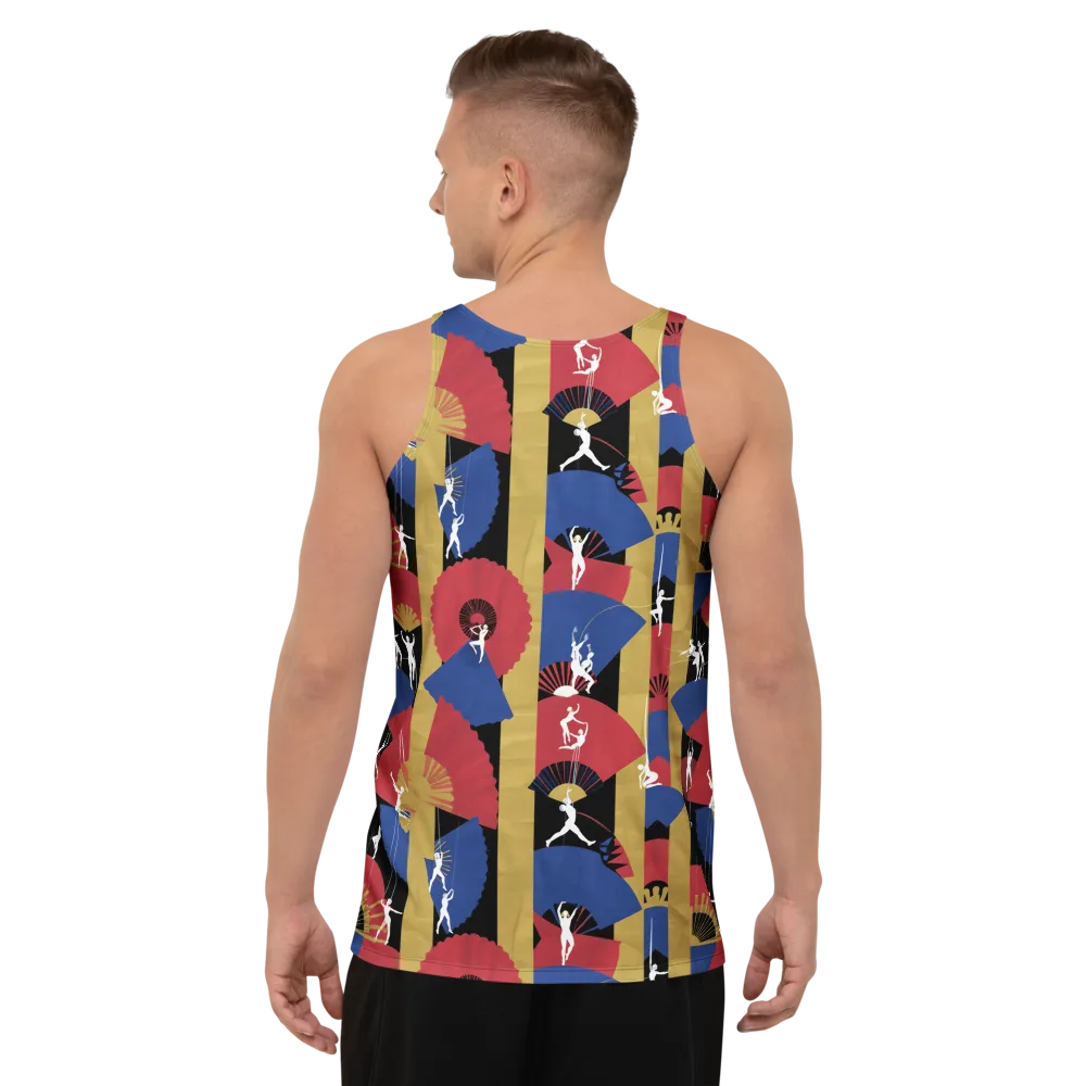 Acrobat’s Cabaret on Men's Tank Top — Back