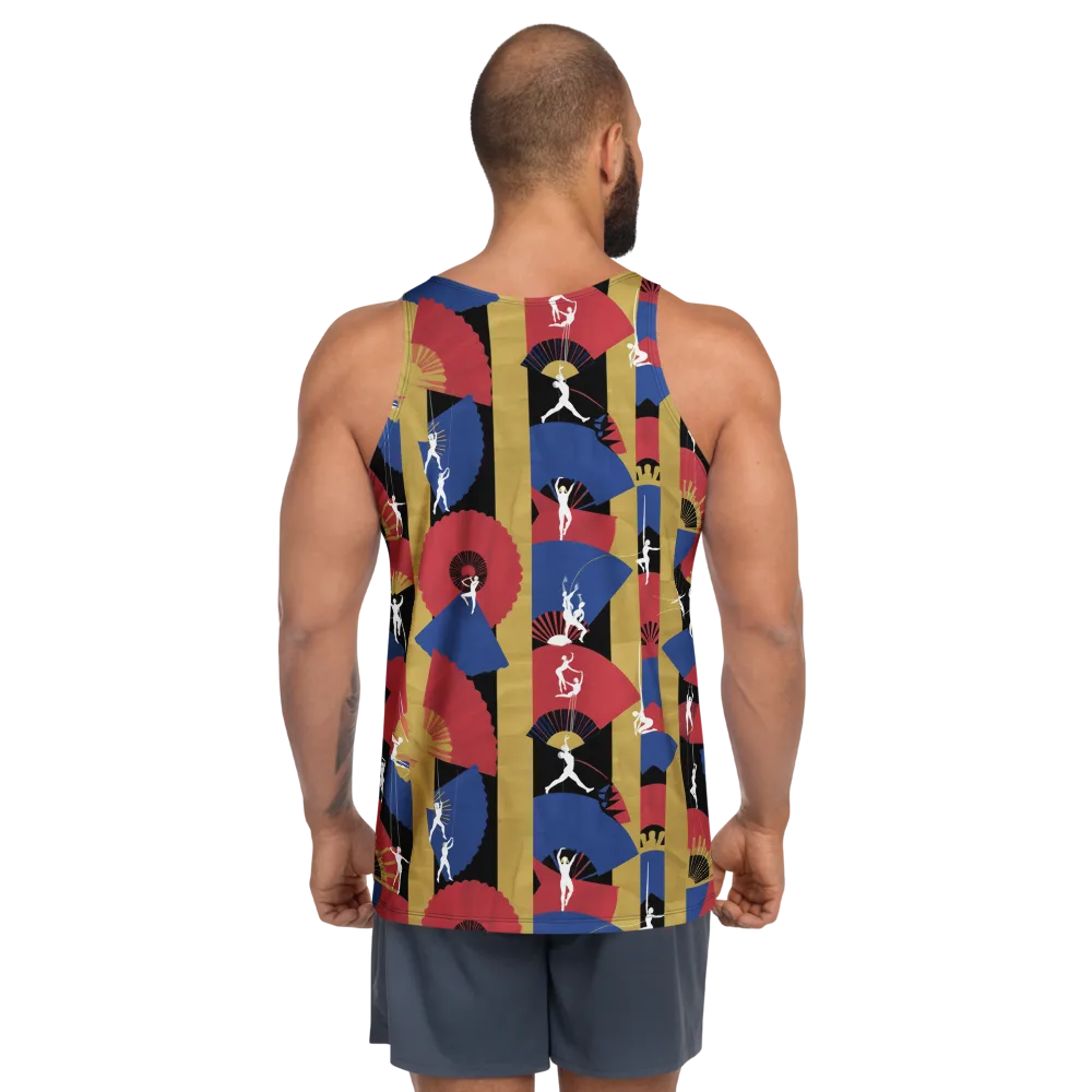 Acrobat’s Cabaret on Men's Tank Top — Back