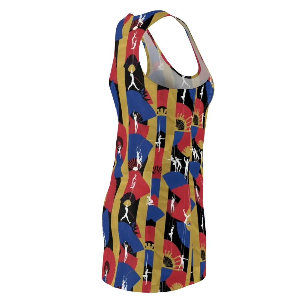 Acrobat’s Cabaret on Racerback Dress — Back Side