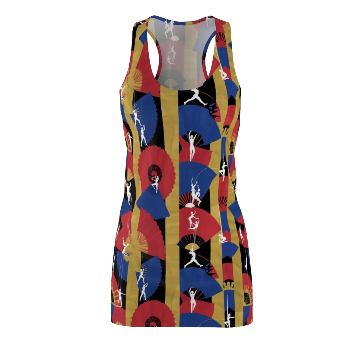 Acrobat’s Cabaret on Racerback Dress — Front