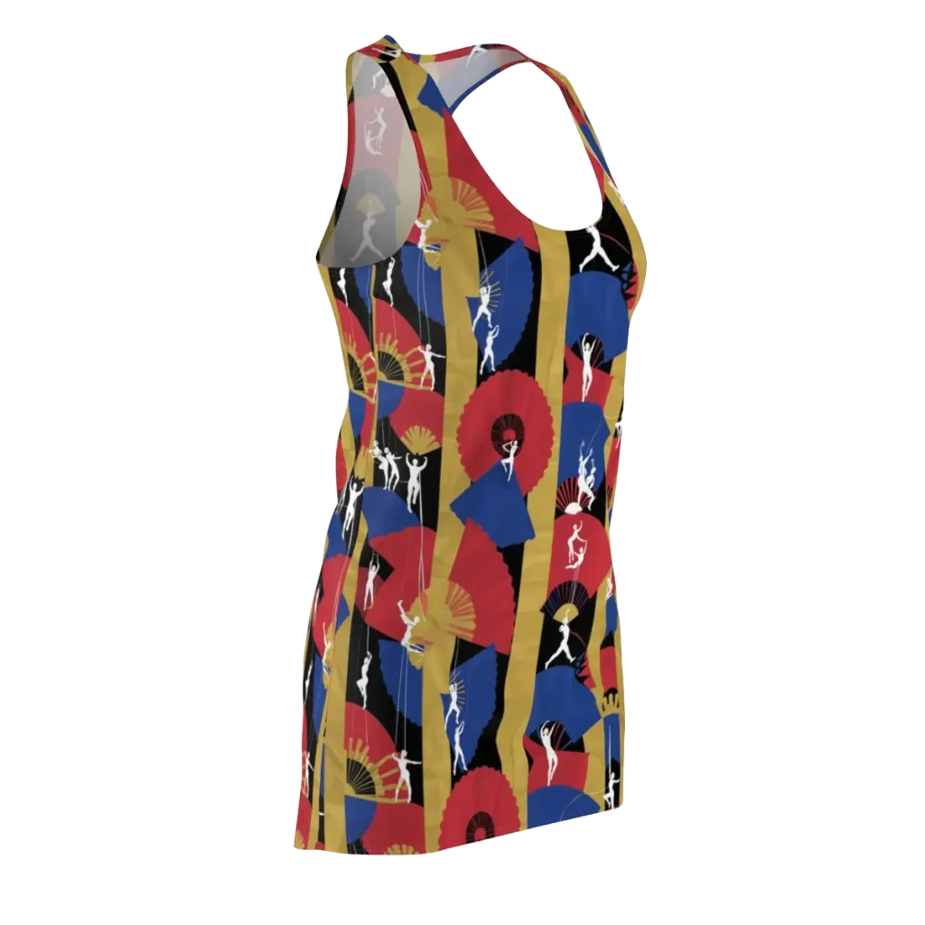 Acrobat’s Cabaret on Racerback Dress — Front Side
