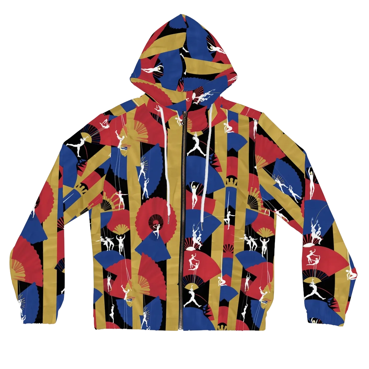 Acrobat’s Cabaret on Women's Full-Zip Hoodie — Front
