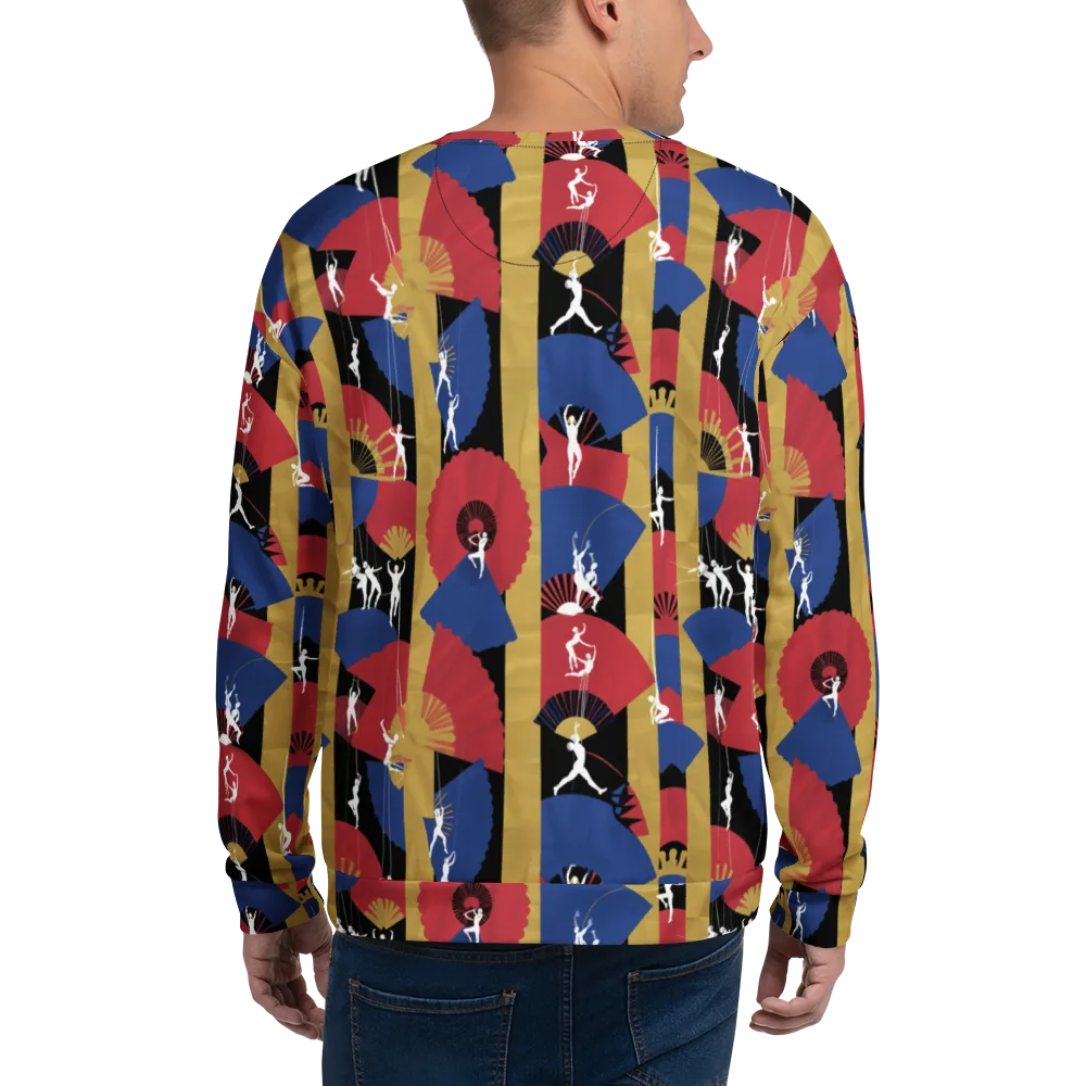 Acrobat’s Cabaret on Sweatshirt — Back