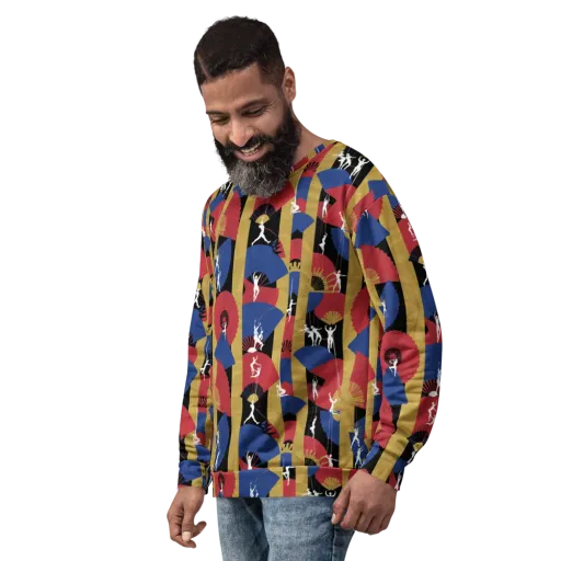 Acrobat’s Cabaret on a Sweatshirt