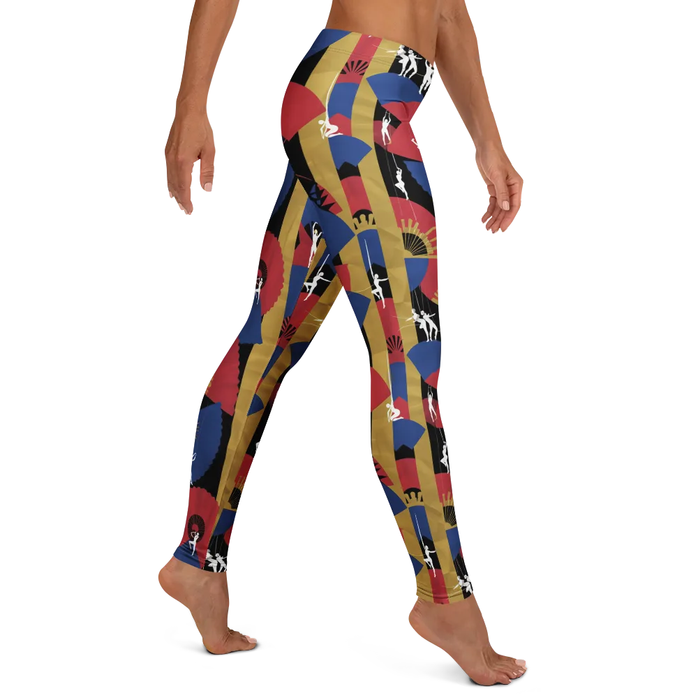 Acrobat’s Cabaret on Leggings — Right