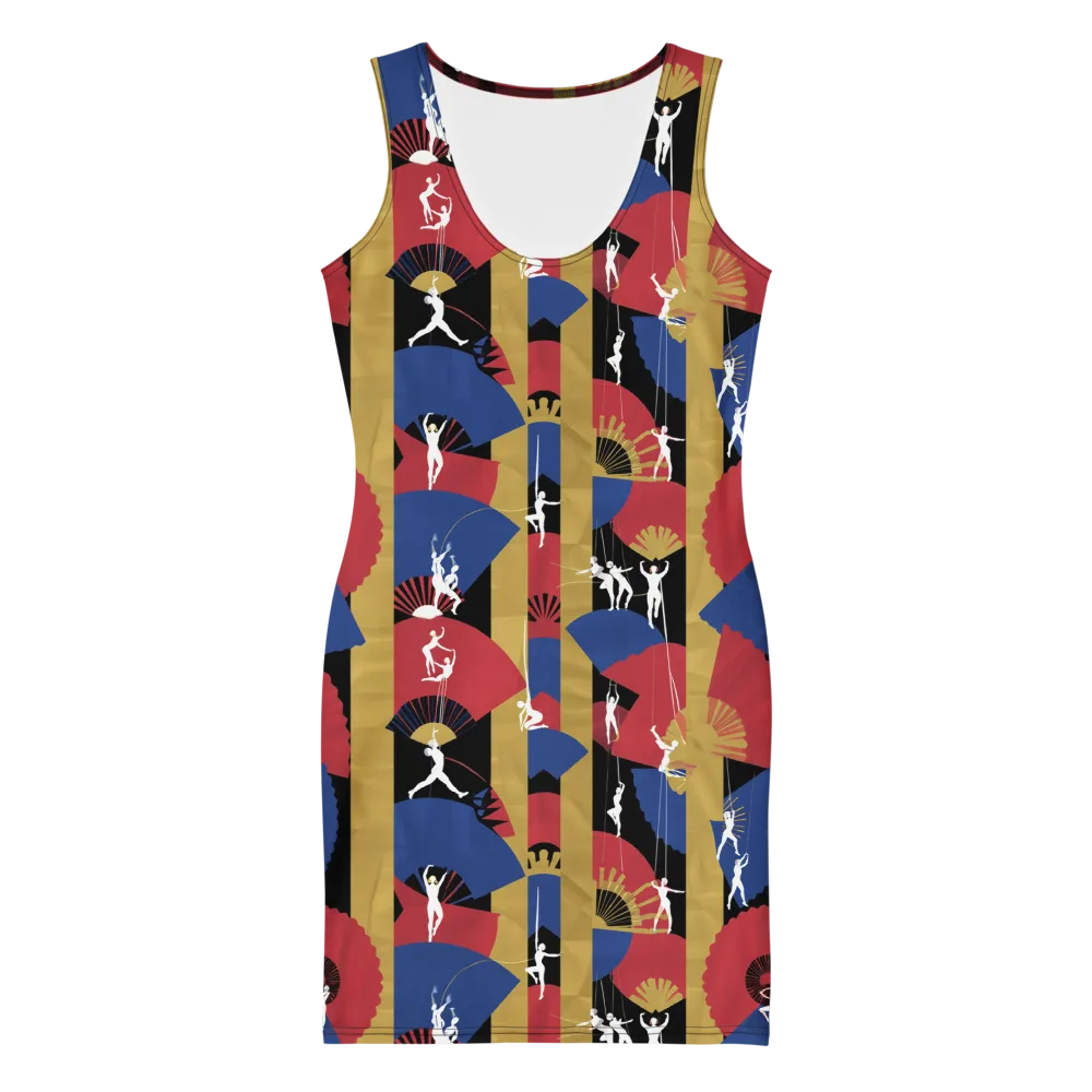 Acrobat’s Cabaret on Bodycon Dress — Front