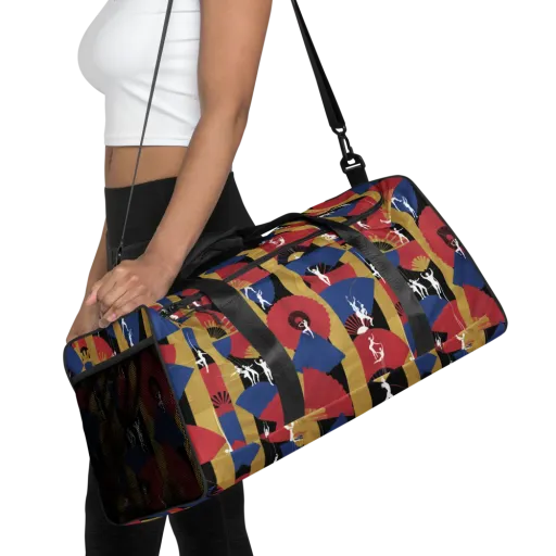 Acrobat’s Cabaret on a Duffle Bag