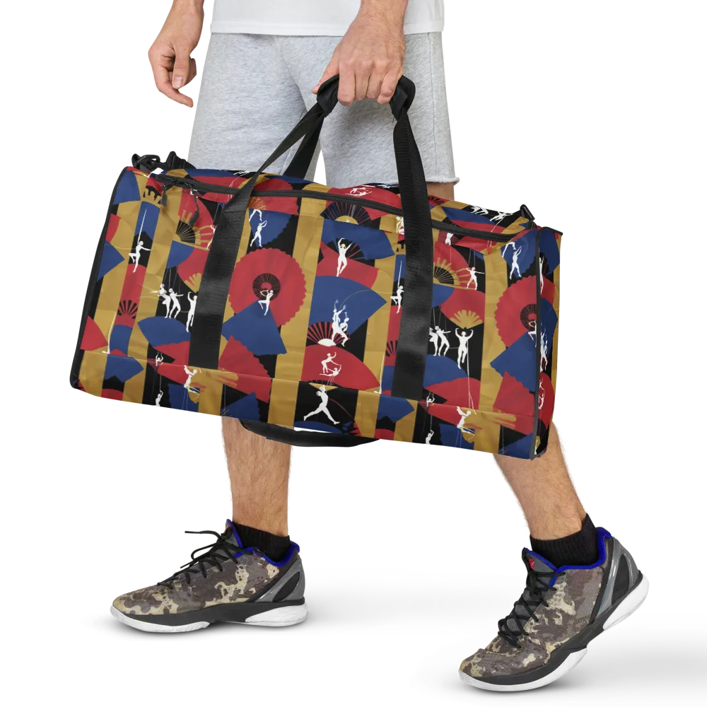 Acrobat’s Cabaret on Duffle Bag — Front