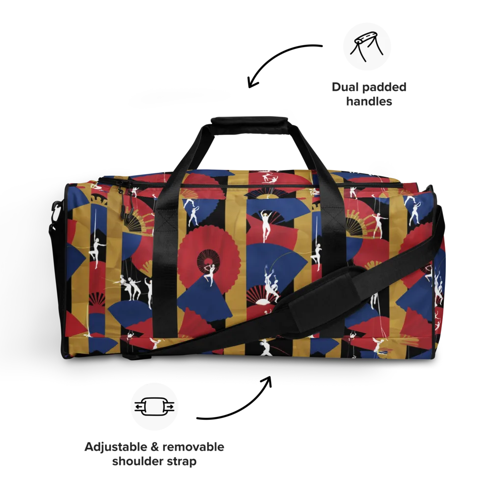 Acrobat’s Cabaret on Duffle Bag — Front