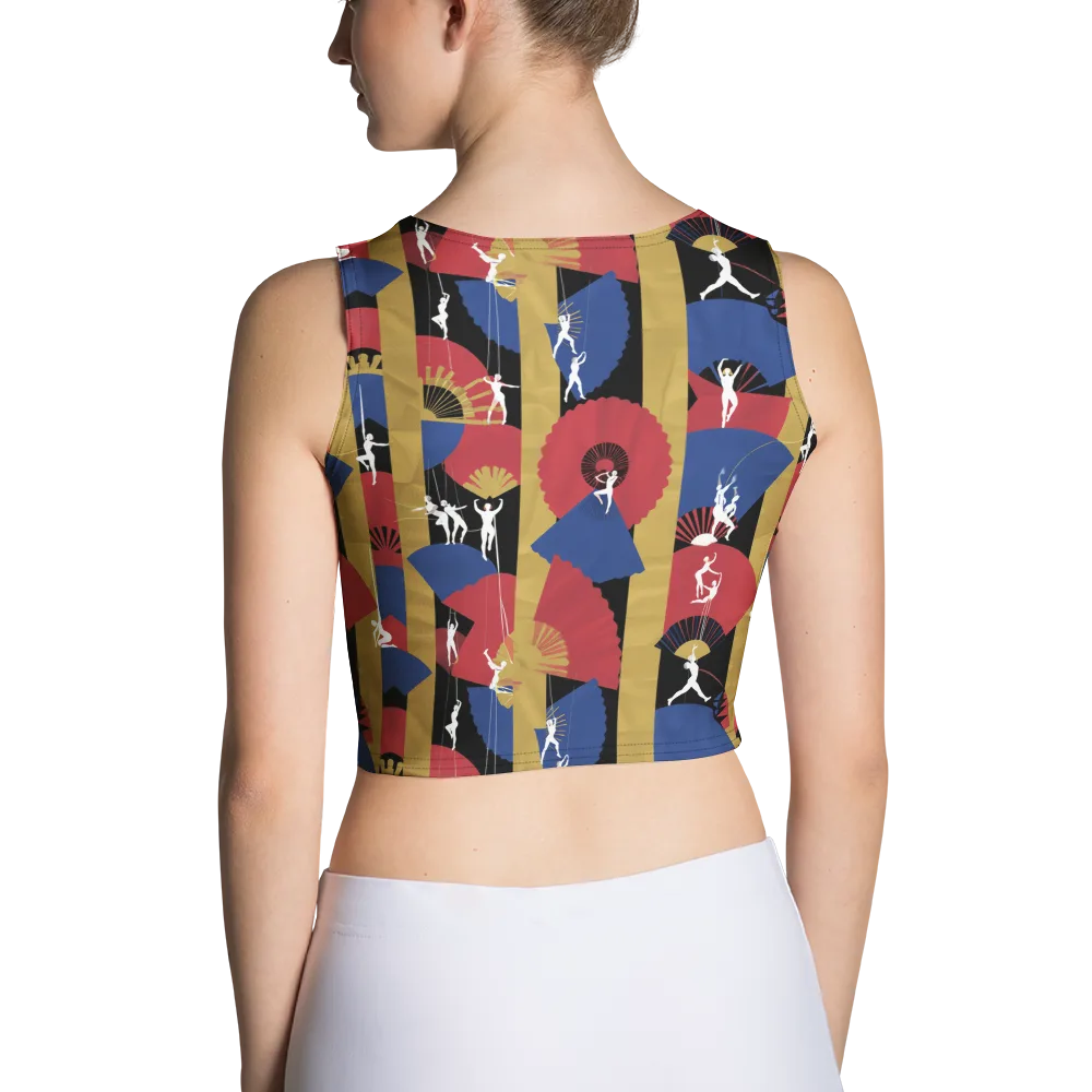 Acrobat’s Cabaret on Crop Top — Back