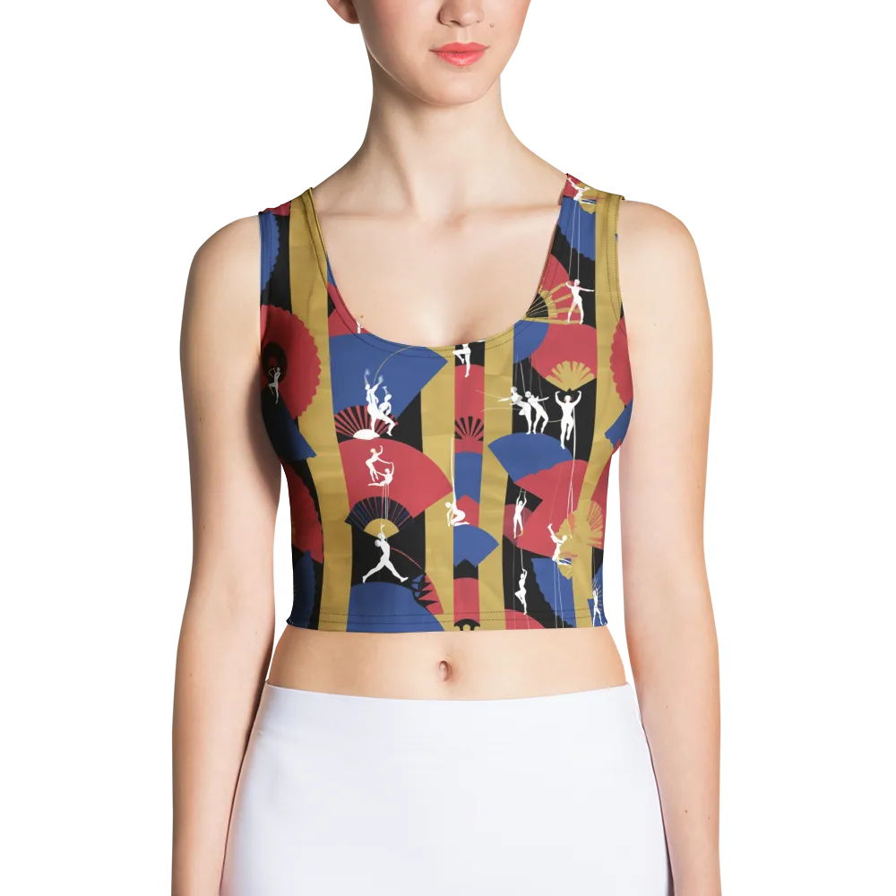 Acrobat’s Cabaret on Crop Top — Front
