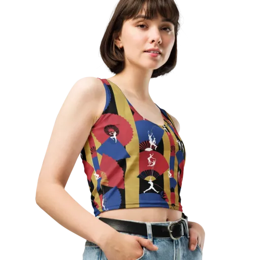 Acrobat’s Cabaret on a Crop Top