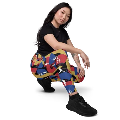 Acrobat’s Cabaret on a Leggings with Pockets